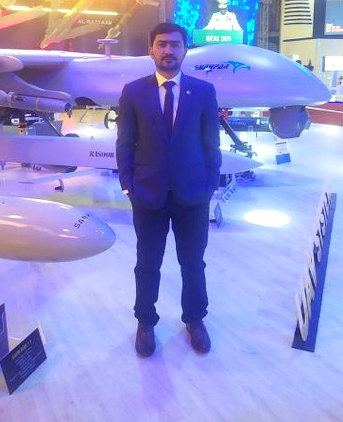 At GIDS drone display, IDEAS 2024 Karachi
